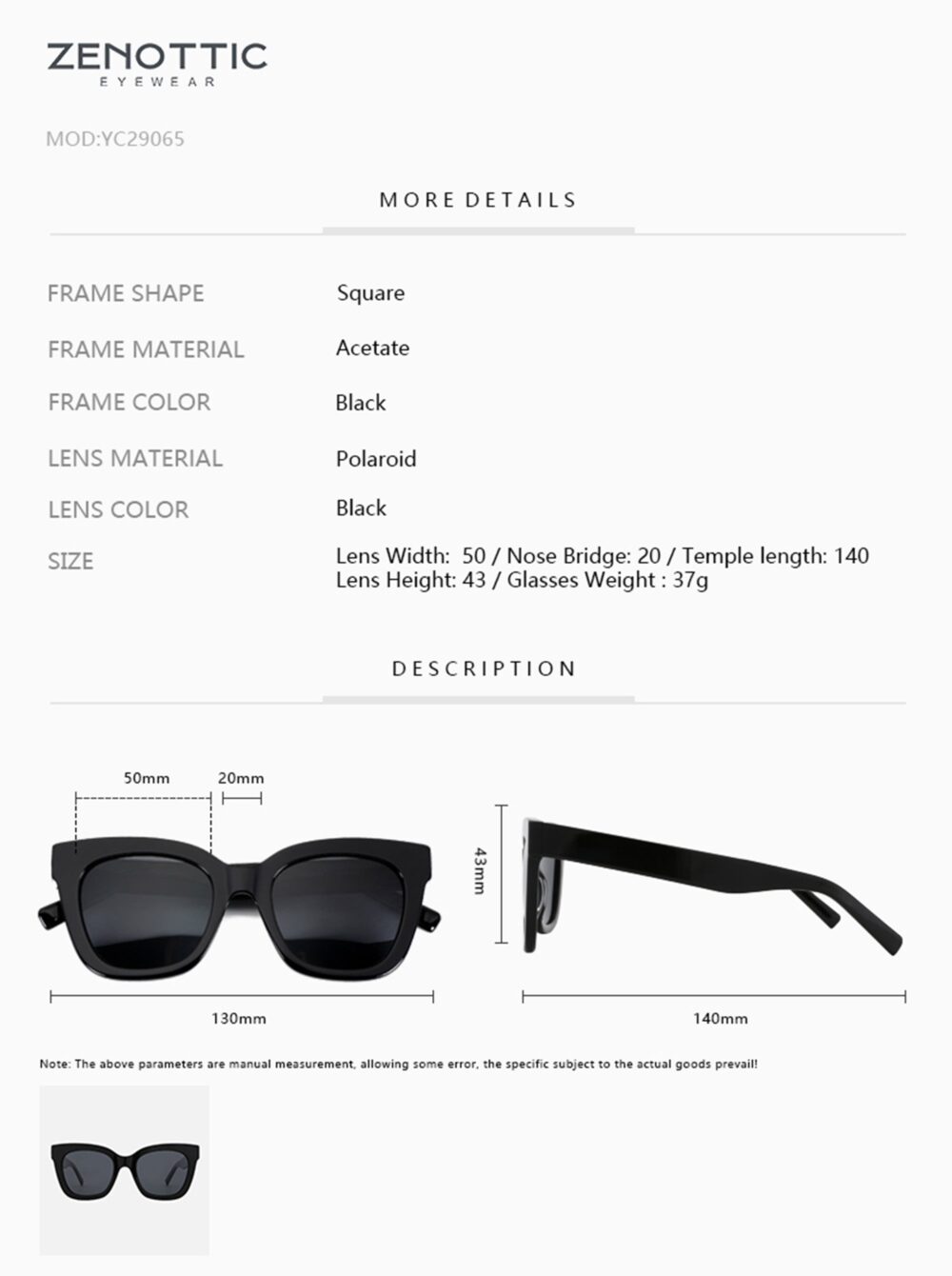Zenottic Sun Glasses Bunny - Image 4